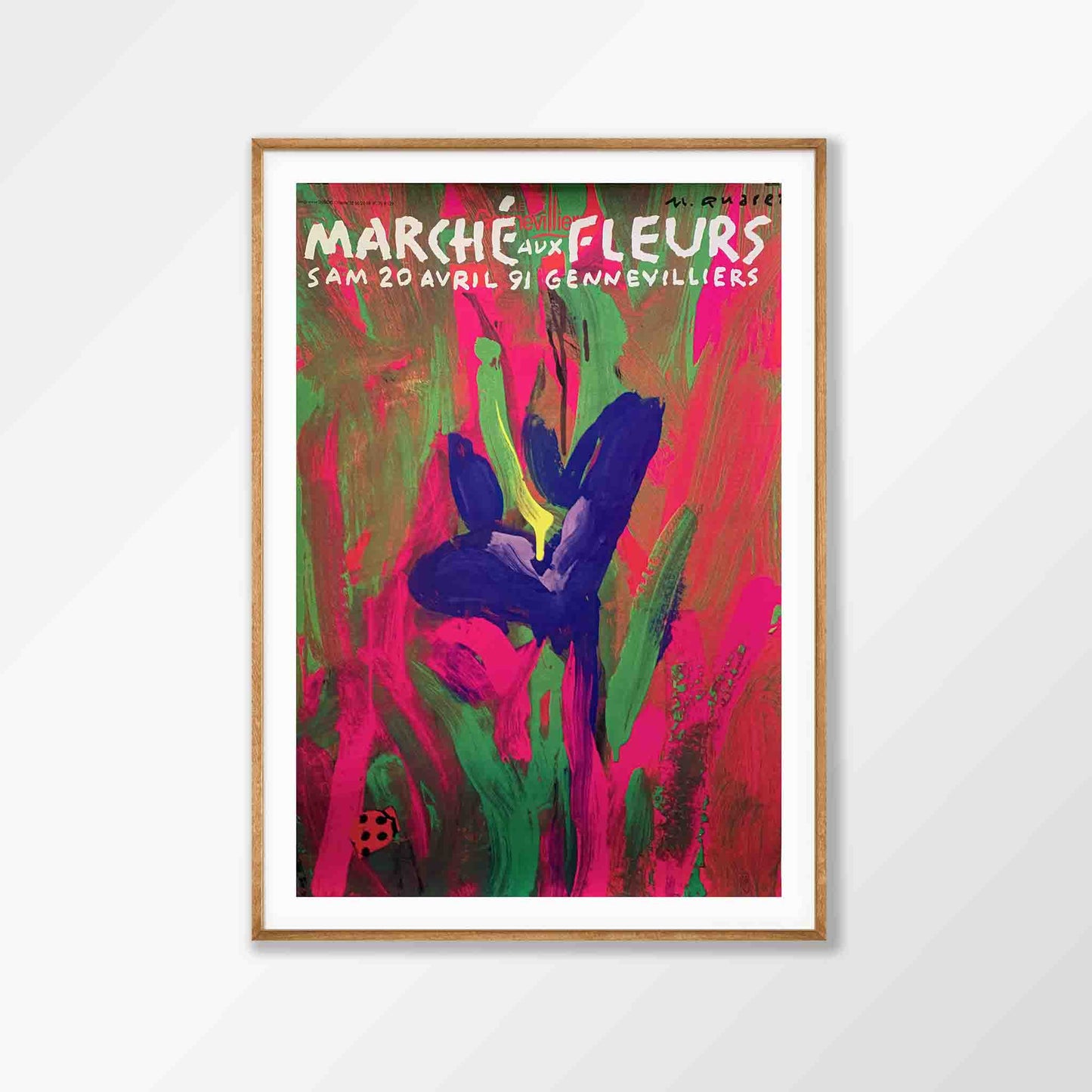 Marché Aux Fleurs by Michel Quarez