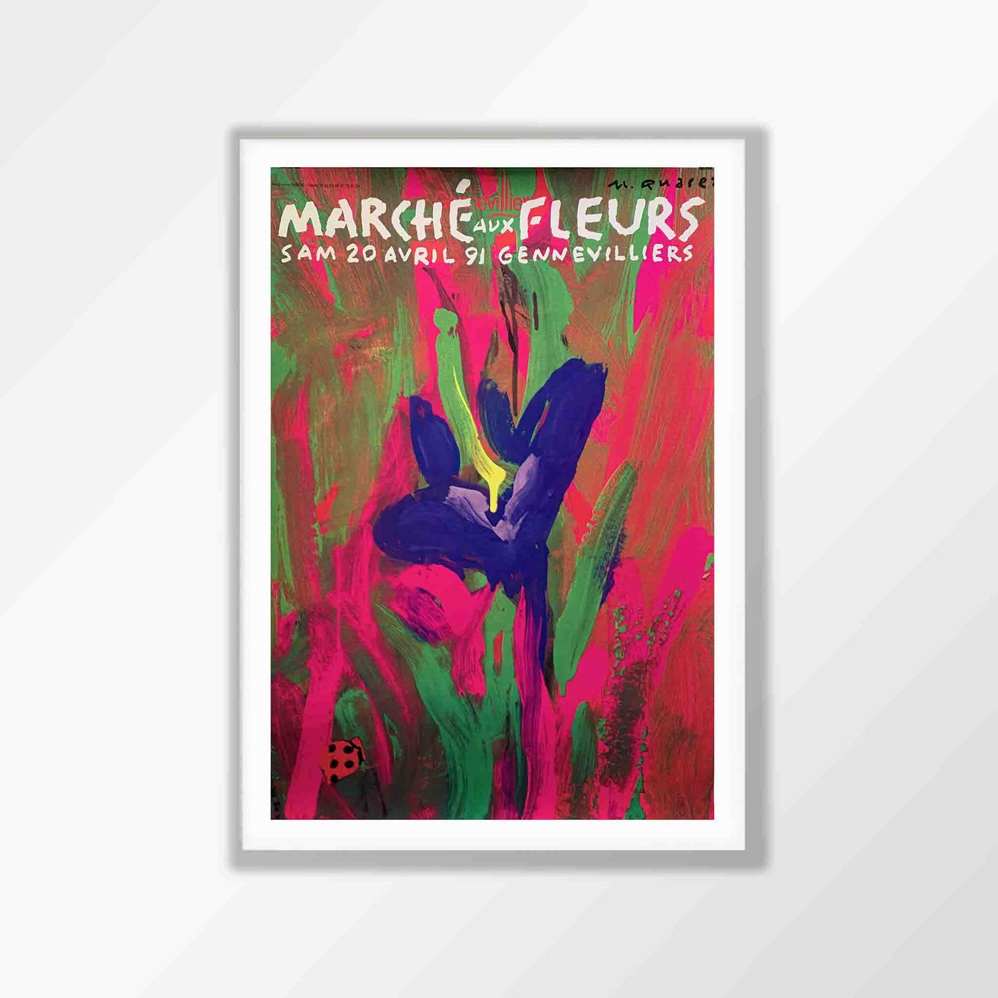 Marché Aux Fleurs by Michel Quarez