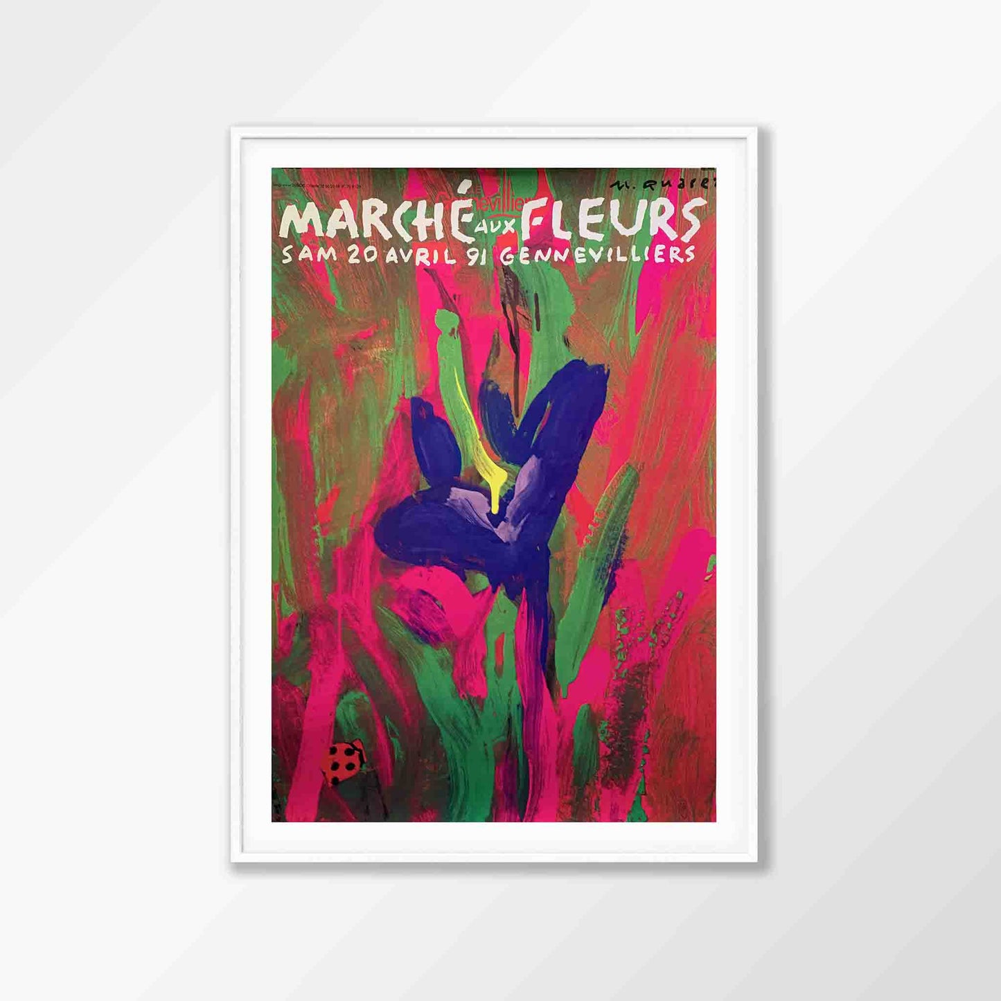 Marché Aux Fleurs by Michel Quarez