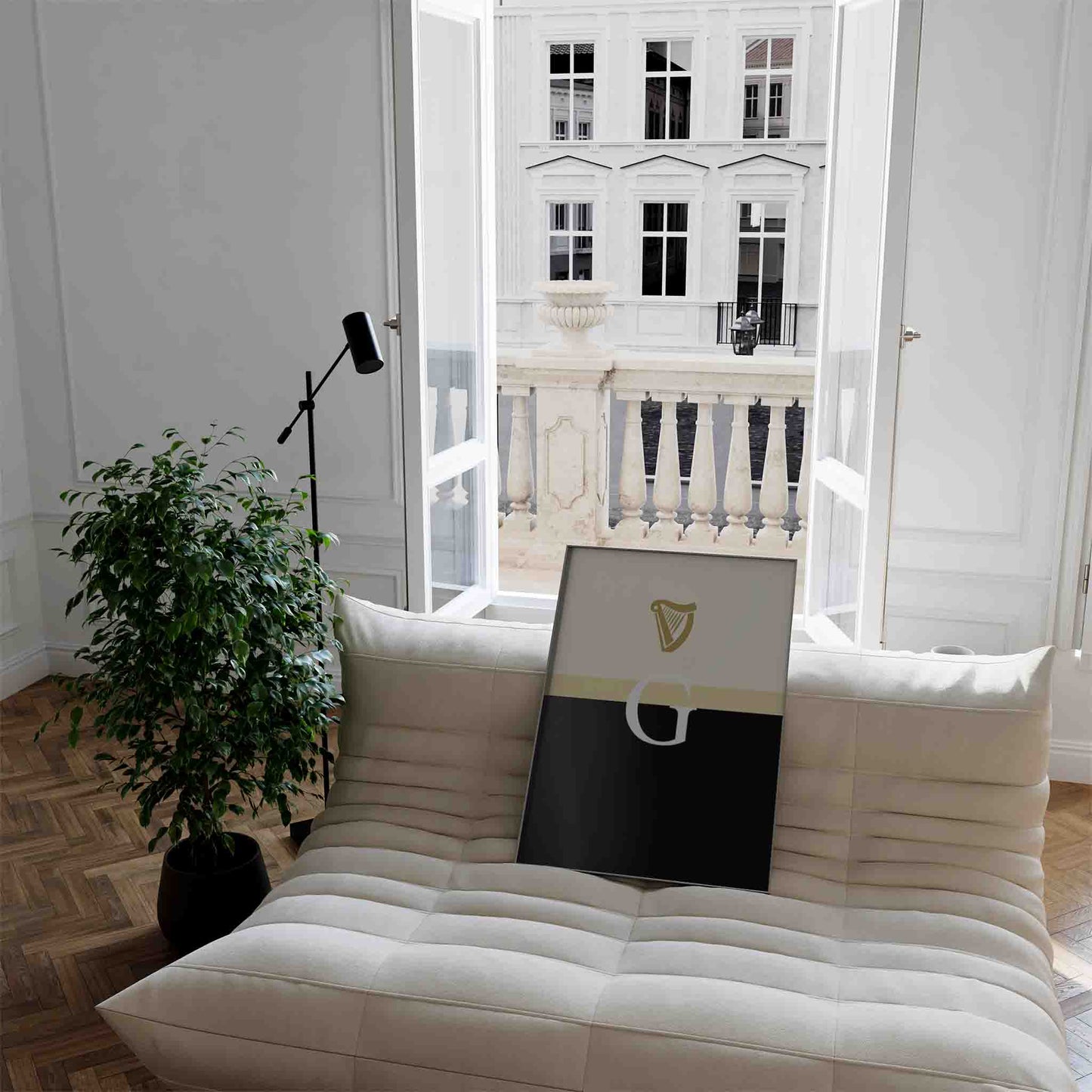 Split The G Guinness Wall Art Poster