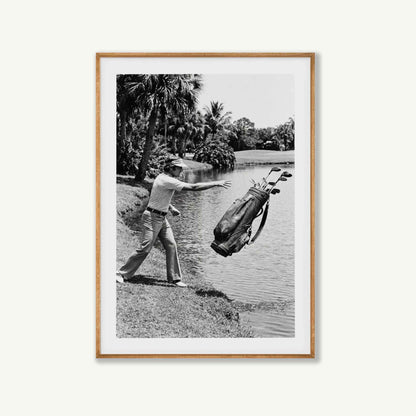 Early Retirement Golf Photographic Print