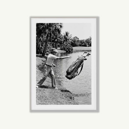 Early Retirement Golf Photographic Print