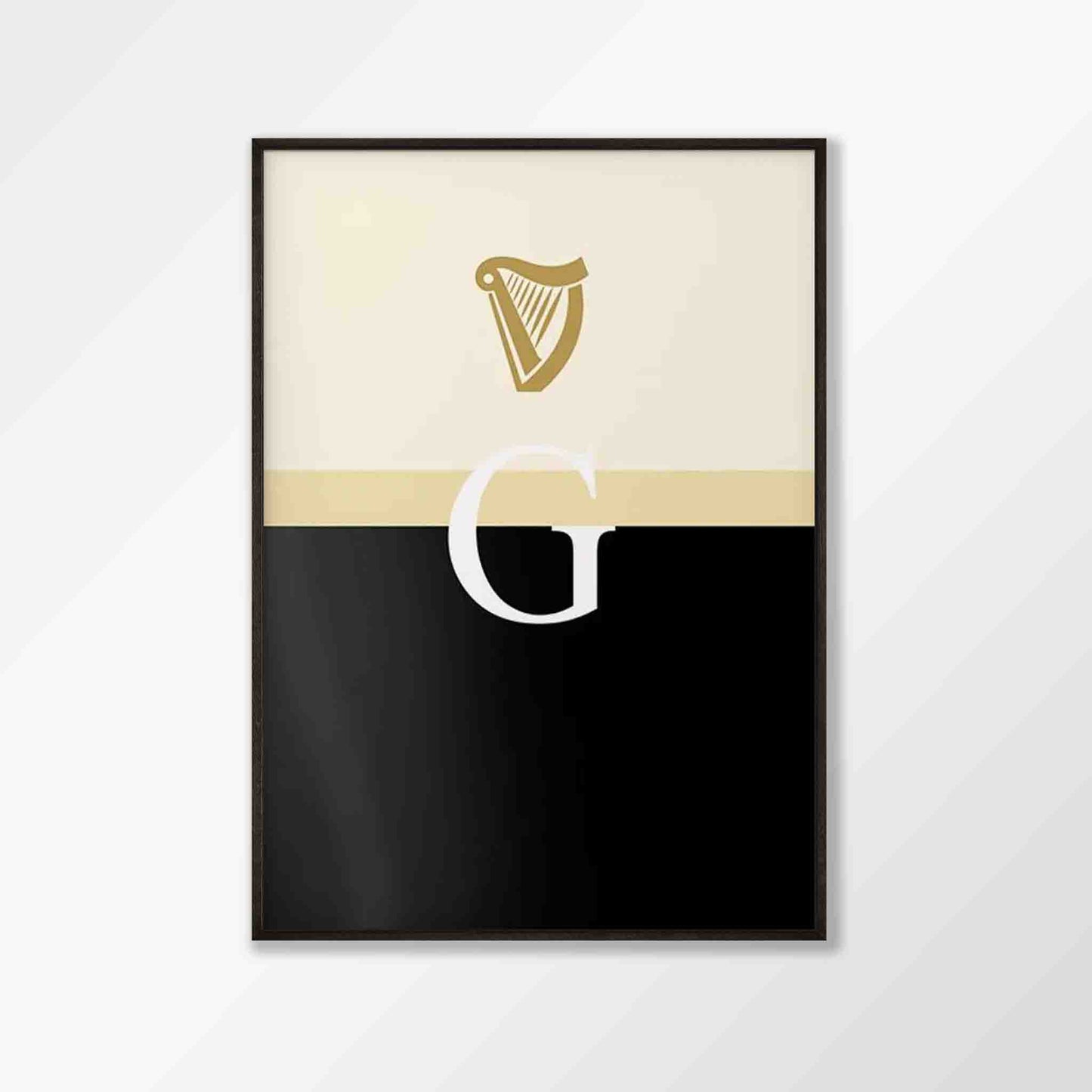 Split The G Guinness Wall Art Poster