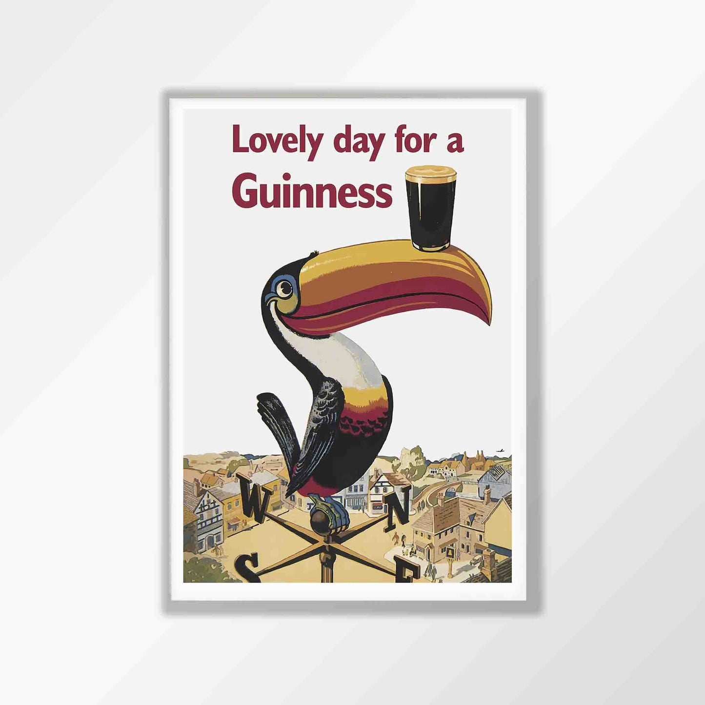Lovely Day For A Guinness Poster