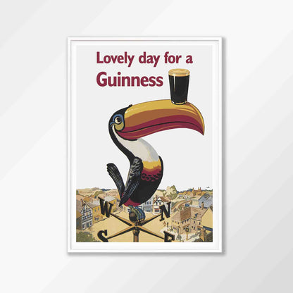 Lovely Day For A Guinness Poster