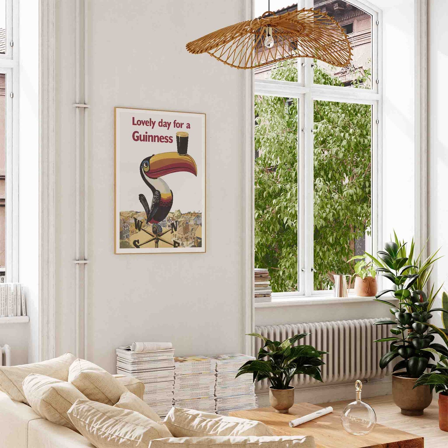 Lovely Day For A Guinness Poster