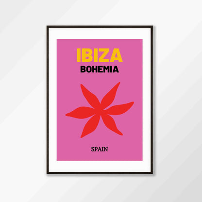 Ibiza Travel Poster