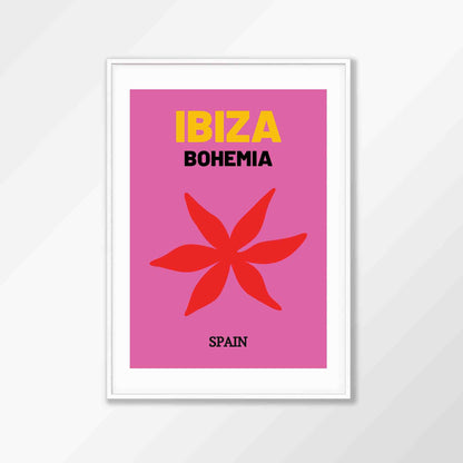 Ibiza Travel Poster