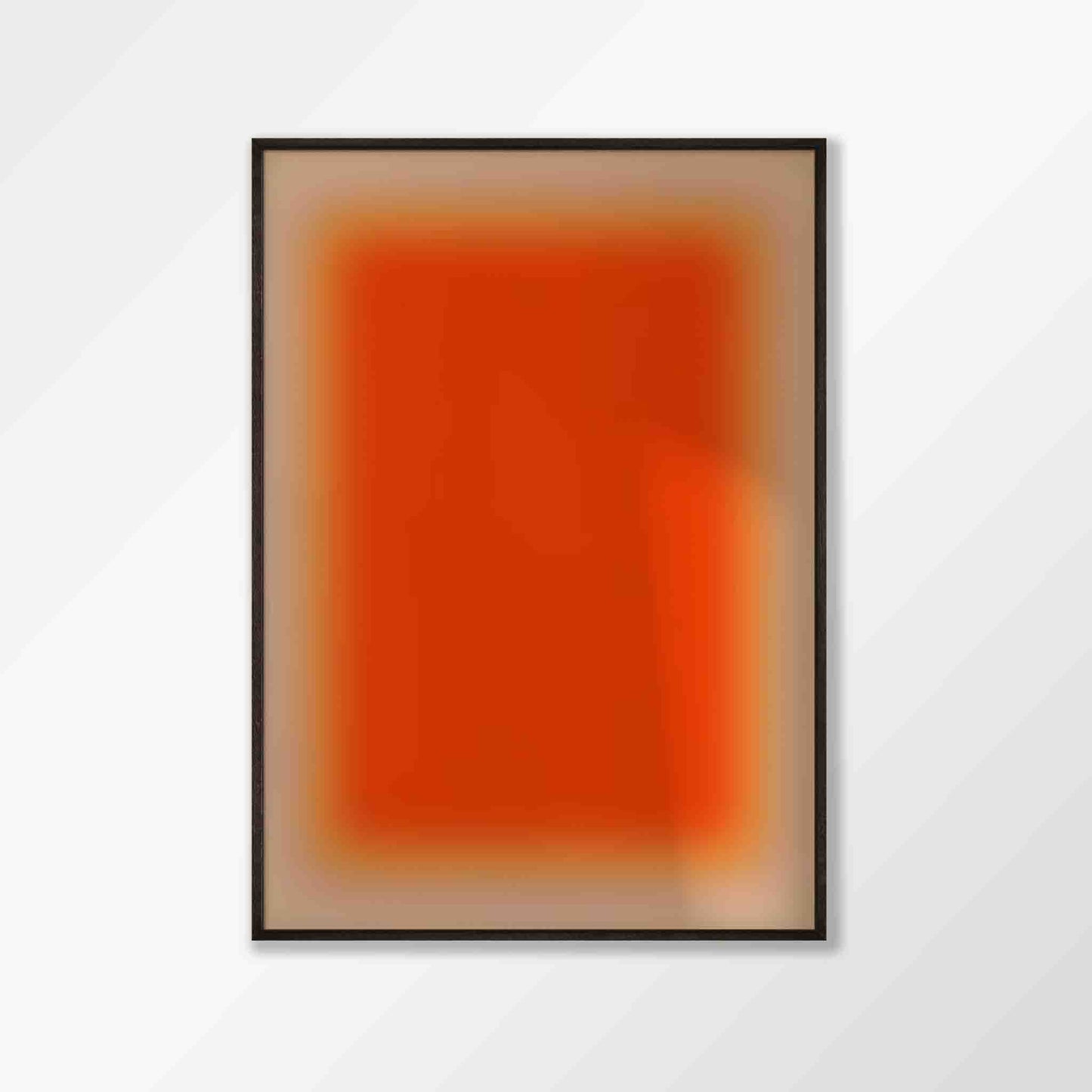 Orange Tonal Poster