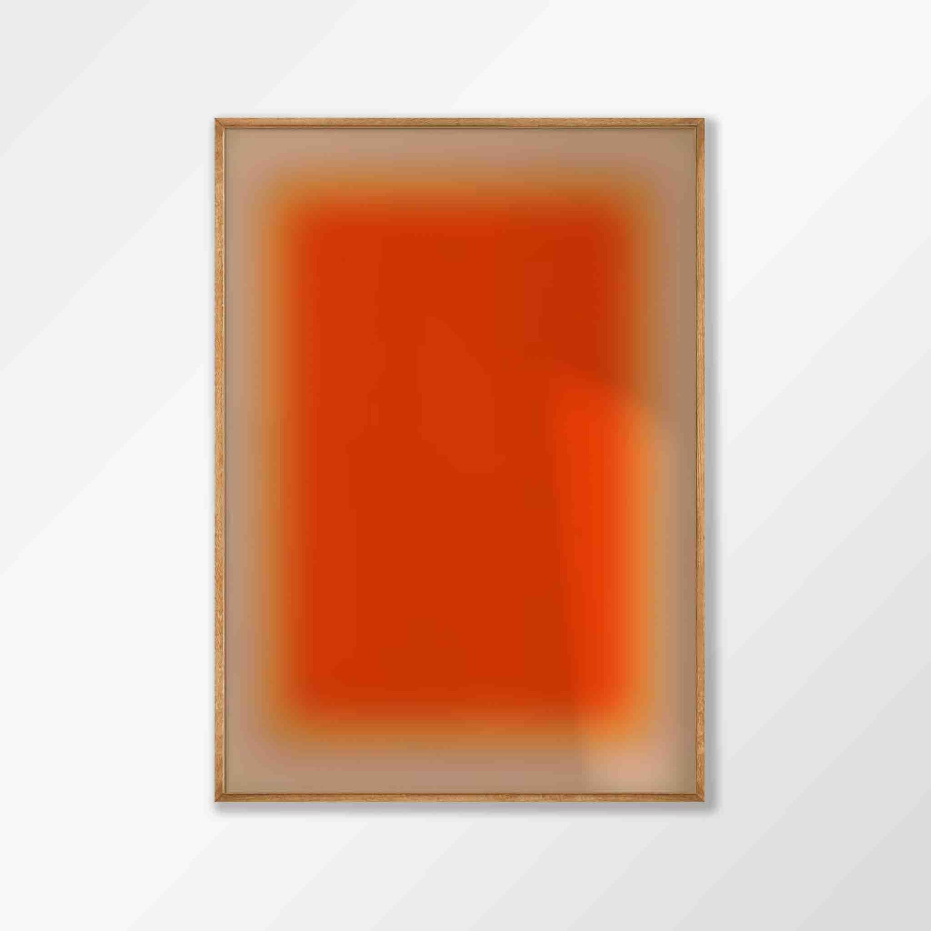 Orange Tonal Poster