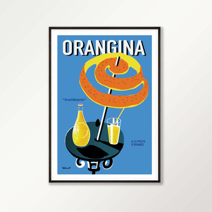 Bourin & Orangina Vintage Poster Set