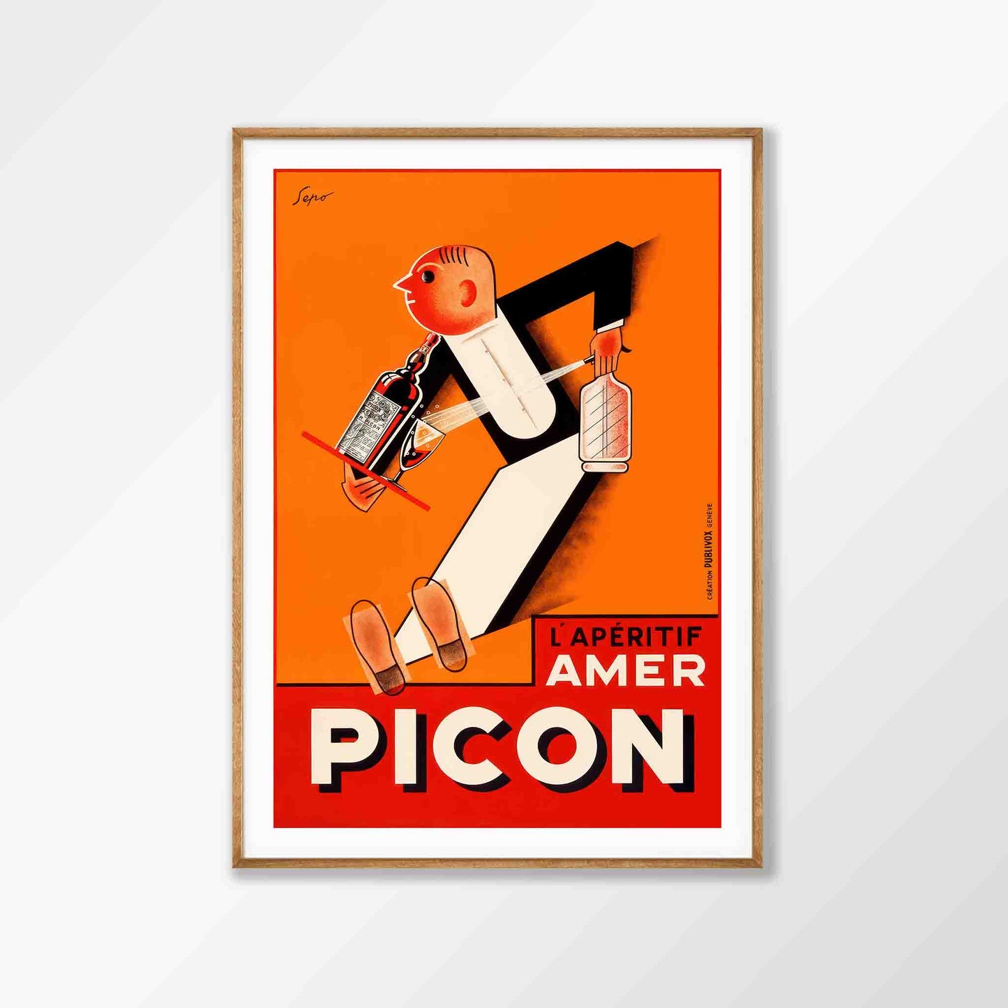 Picon Retro Advertising Poster