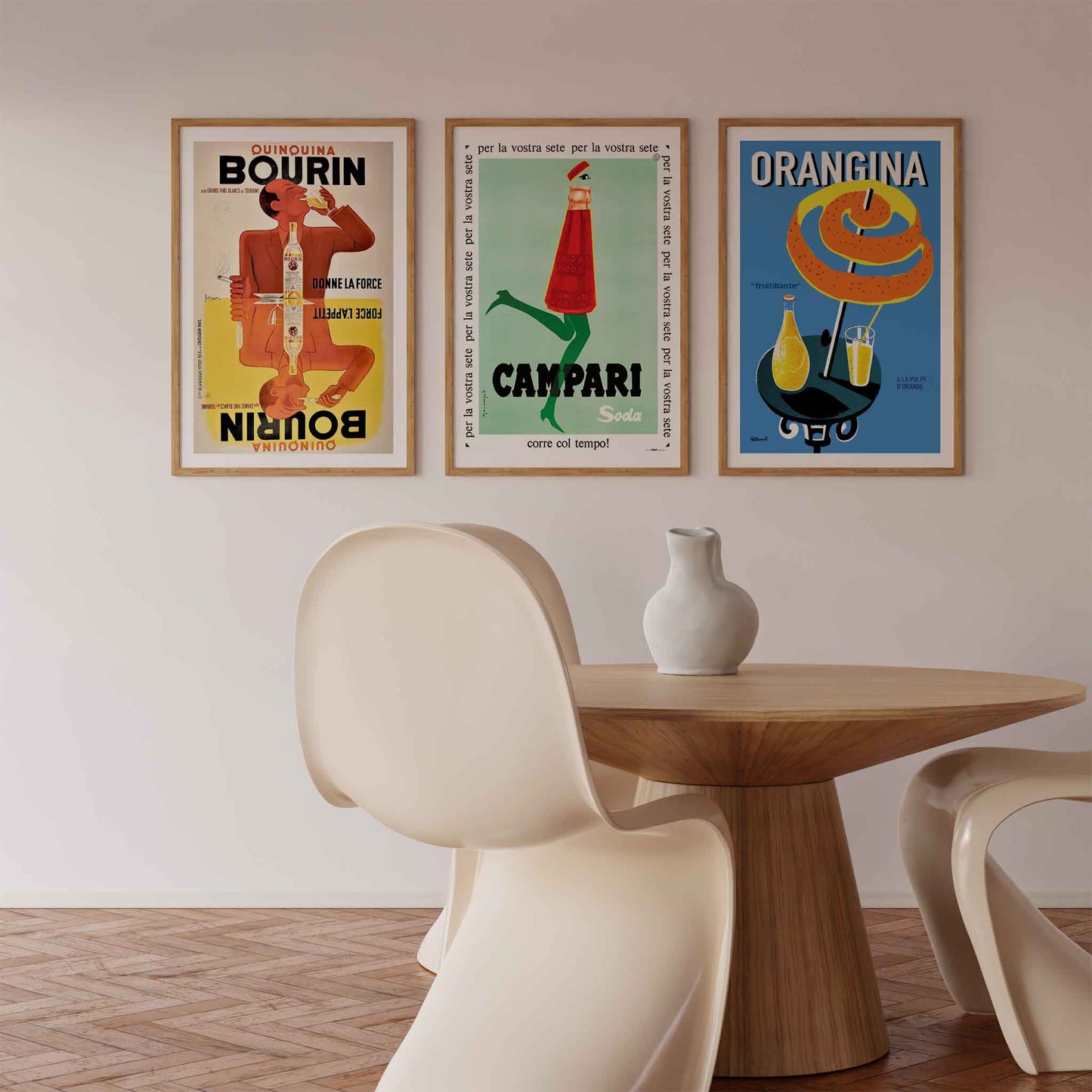 Retro Drinks Posters 3 Set