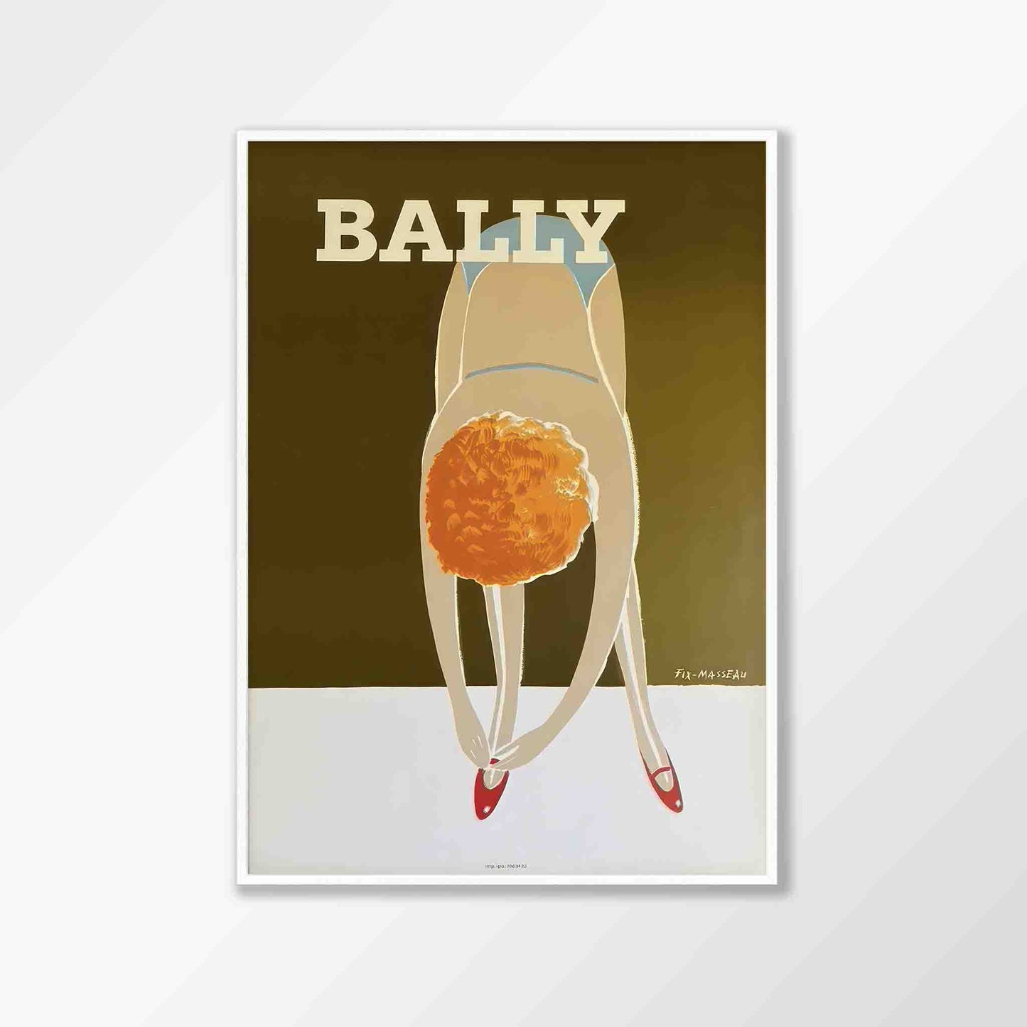Bally Shoes Fix by Bernard Villemot