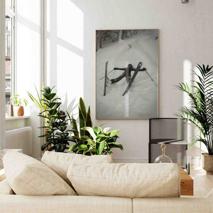 Off Piste Ski Photography Wall Art