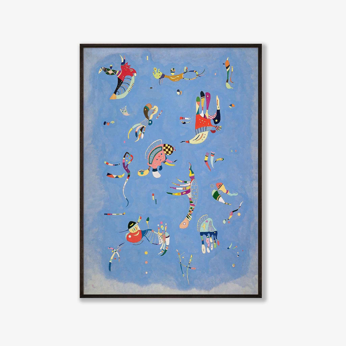 Sky Blue Lithograph by Wassily Kandinsky