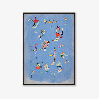 Sky Blue Lithograph by Wassily Kandinsky