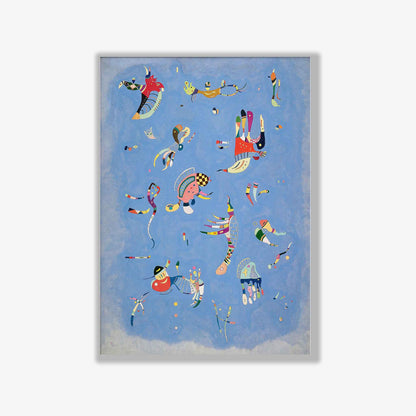 Sky Blue Lithograph by Wassily Kandinsky