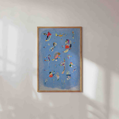 Sky Blue Lithograph by Wassily Kandinsky