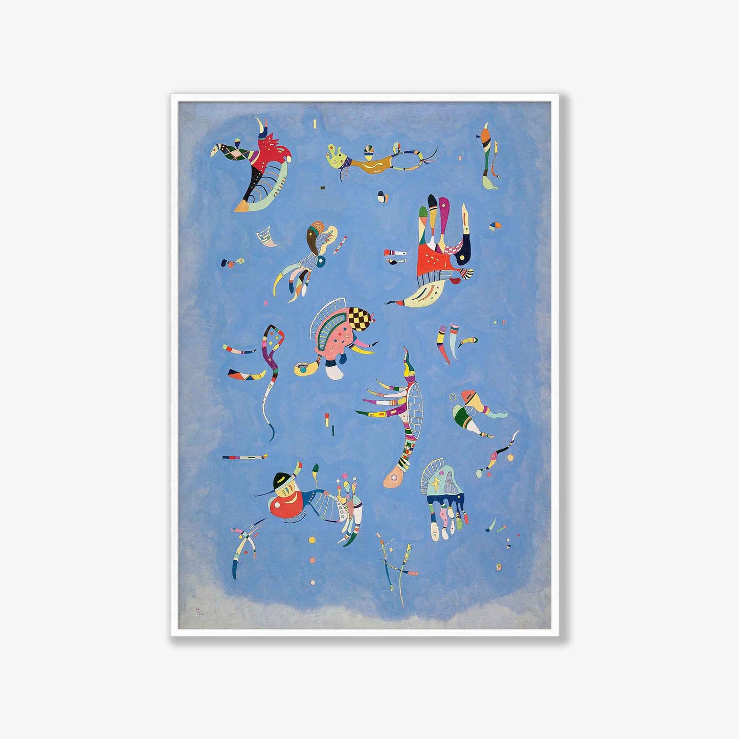 Sky Blue Lithograph by Wassily Kandinsky