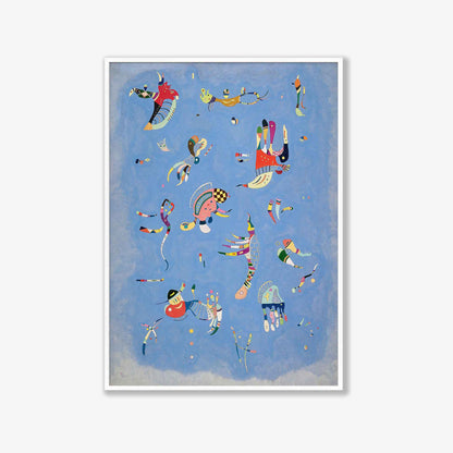 Sky Blue Lithograph by Wassily Kandinsky