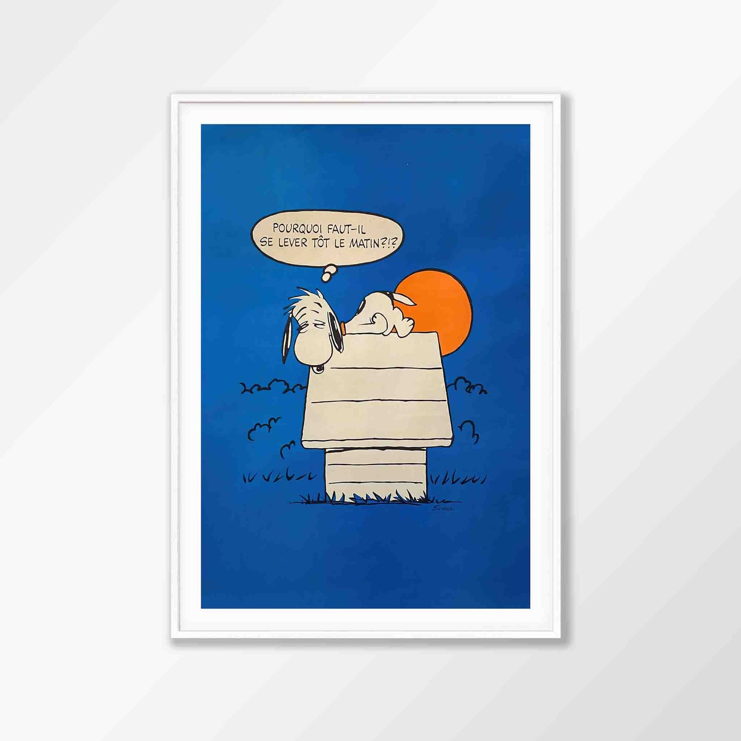 Sleepy Snoopy by Schulz