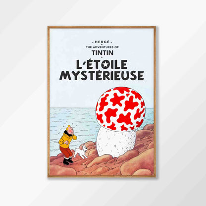 Tin Tin Mushroom Poster
