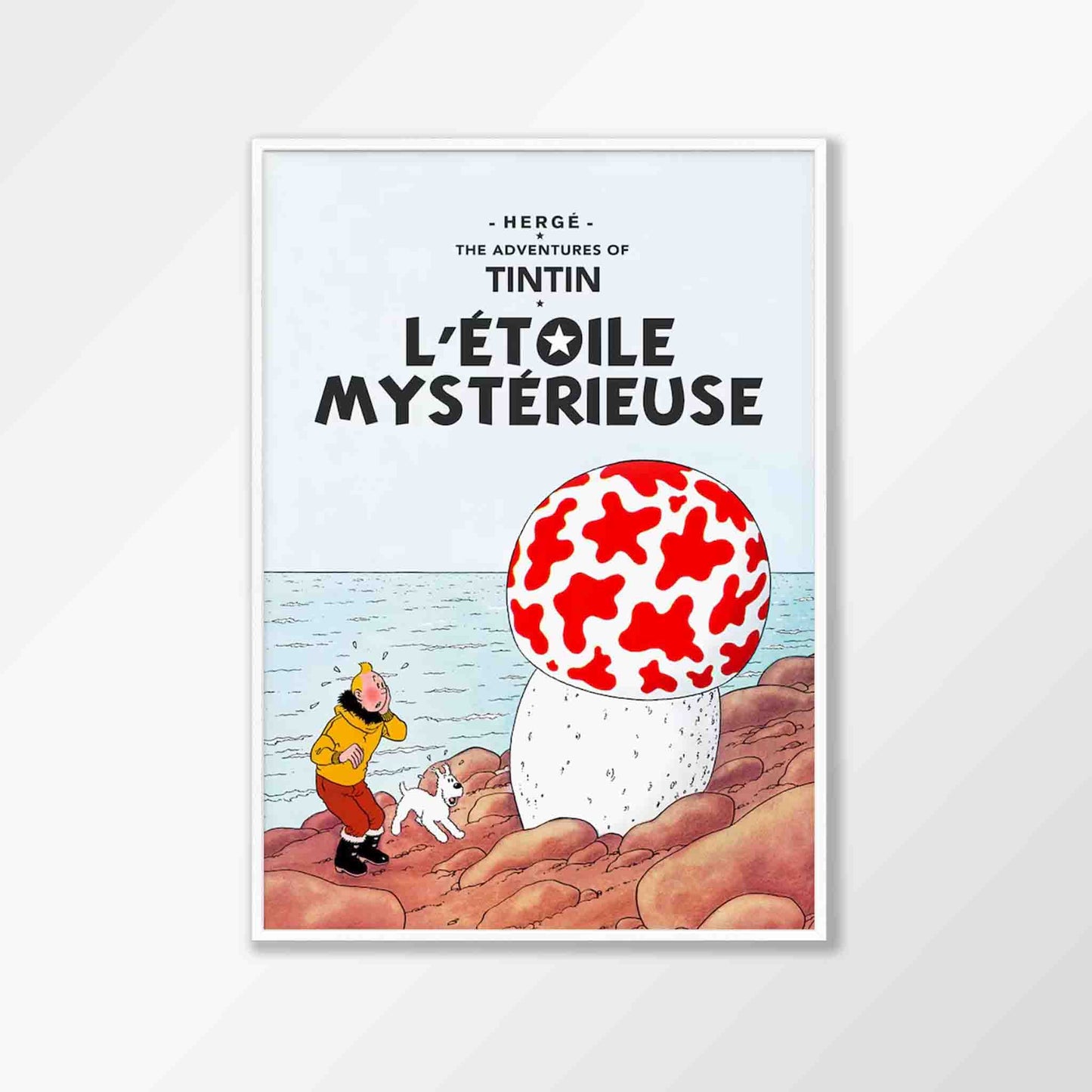 Tin Tin Mushroom Poster