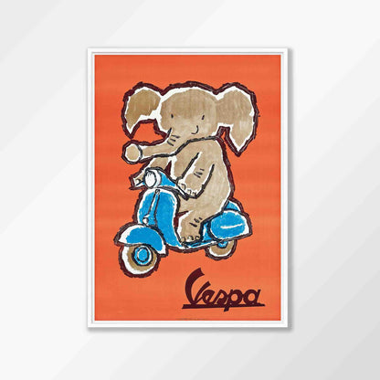 Vespa Elephant by Sandro Scarsi