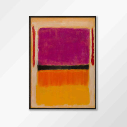 Violet Over Orange by Mark Rothko