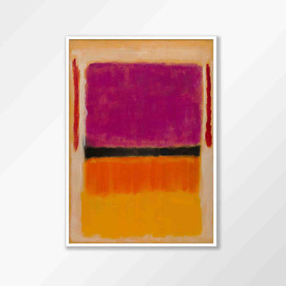 Violet Over Orange by Mark Rothko