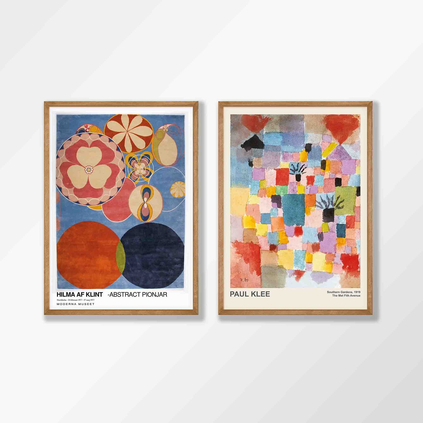 Hilma Af Klint & Paul Klee Poster Set