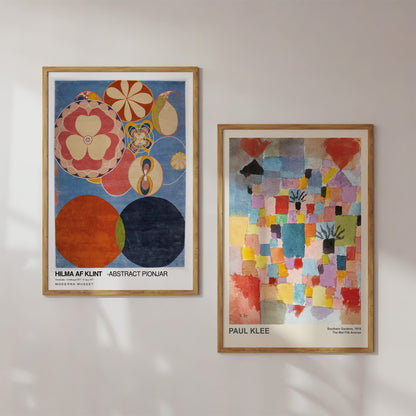 Hilma Af Klint & Paul Klee Poster Set