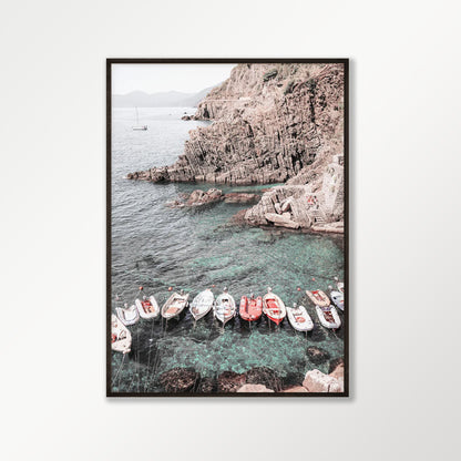 Amalfi Boats Photographic Print
