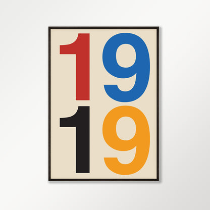 Bauhaus 1919 Exhibition Poster