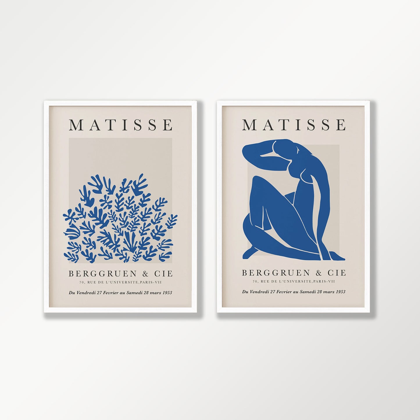 Blue Pair by Henri Matisse