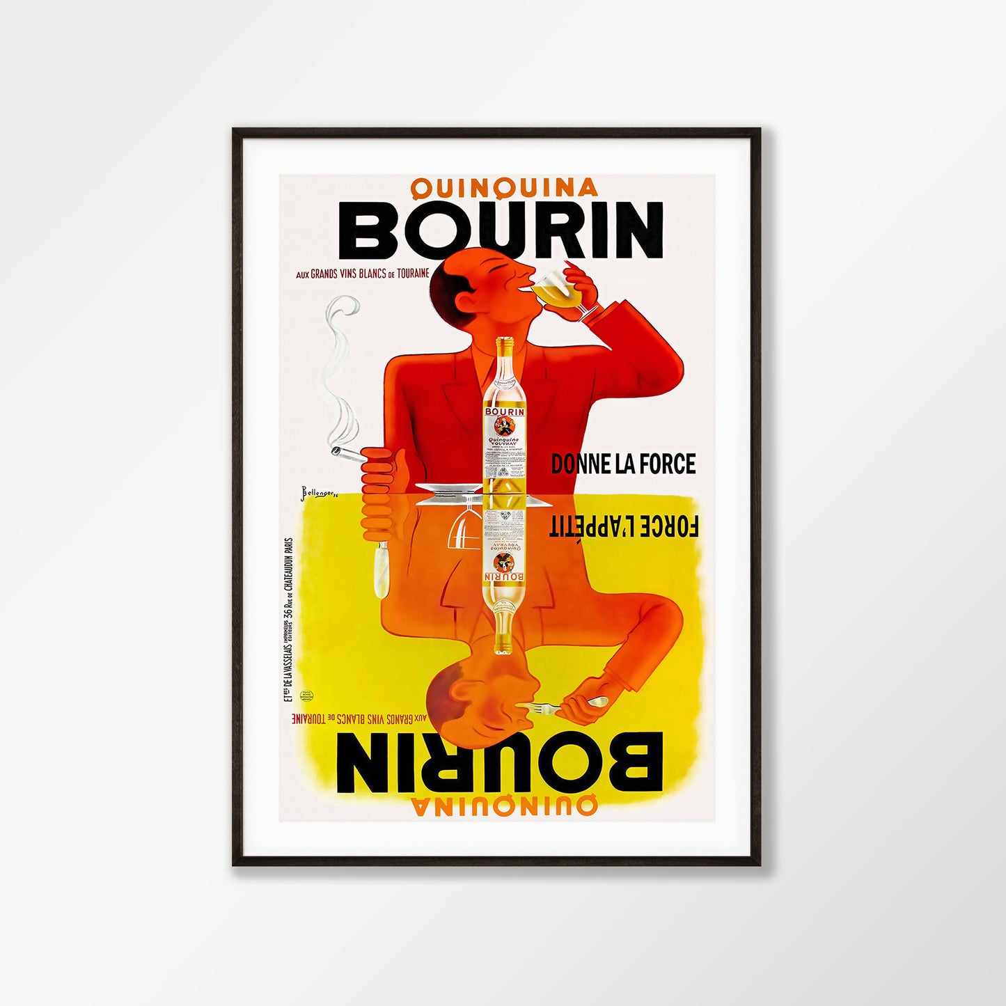 Bourin Quinquina Poster
