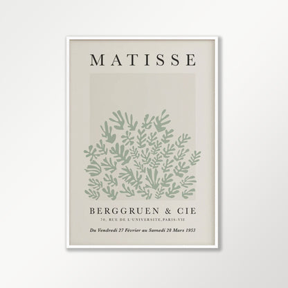 Green Exhibition Poster by Henri Matisse