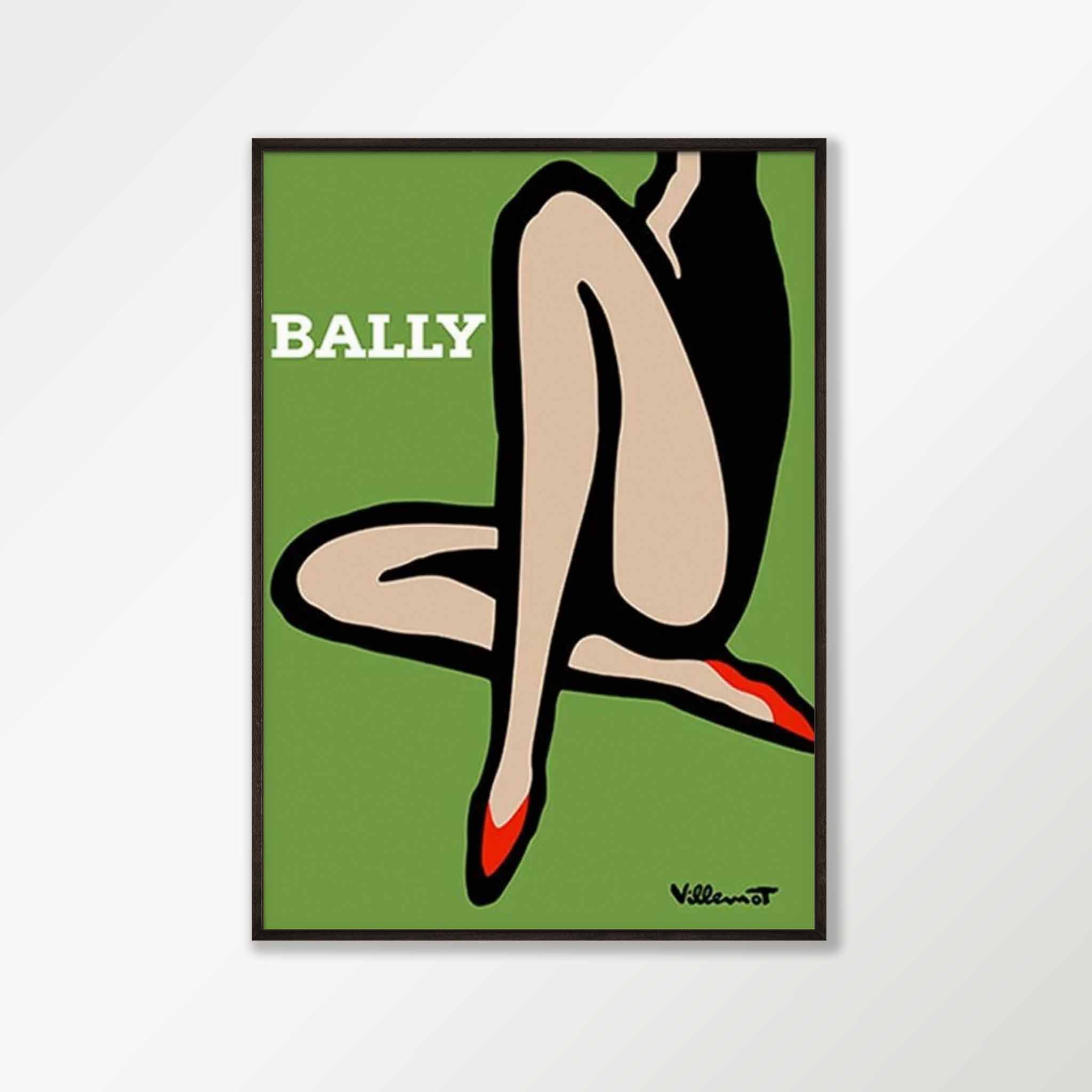 Bally legs discount poster