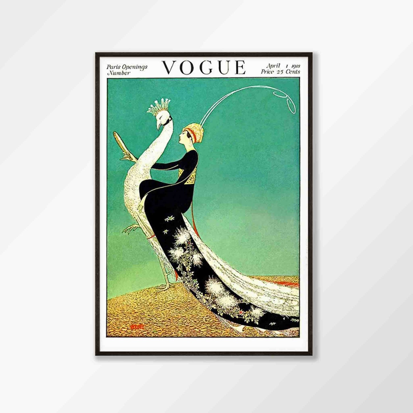 Vogue Magazine Cover April 1918