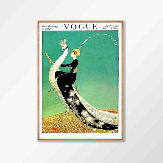 Vogue Magazine Cover April 1918