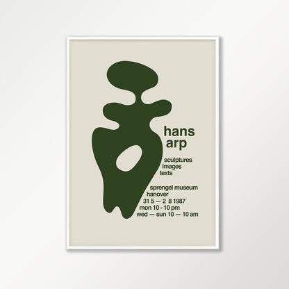 Hans Arp SIT Exhibition Poster