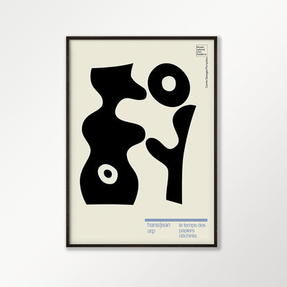 Hans Arp Minimal Exhibition Poster