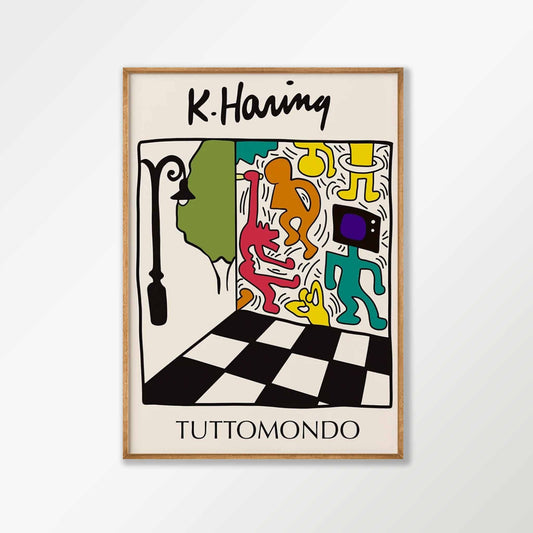 Keith Haring Tuttomondo Print