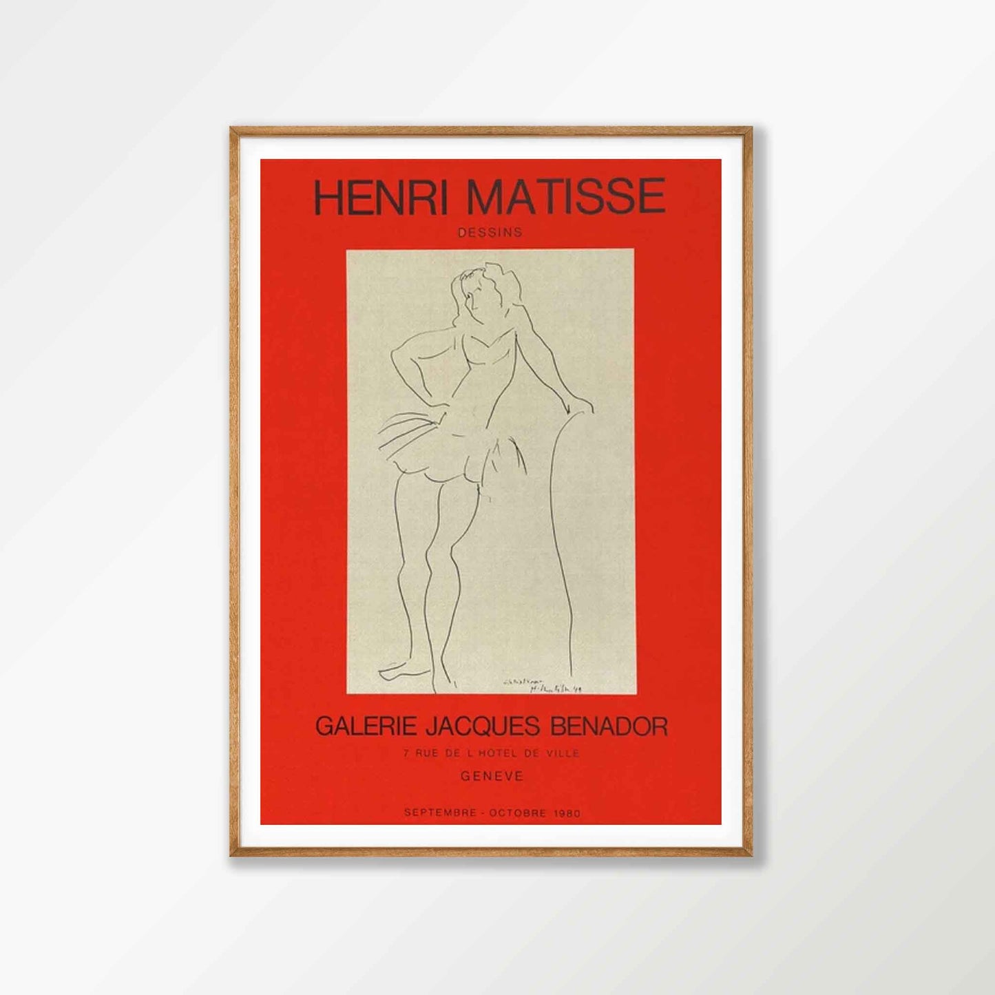 Galerie Jaques Benador by Henri Matisse