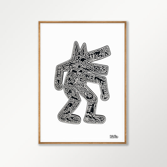 Dog by Keith haring