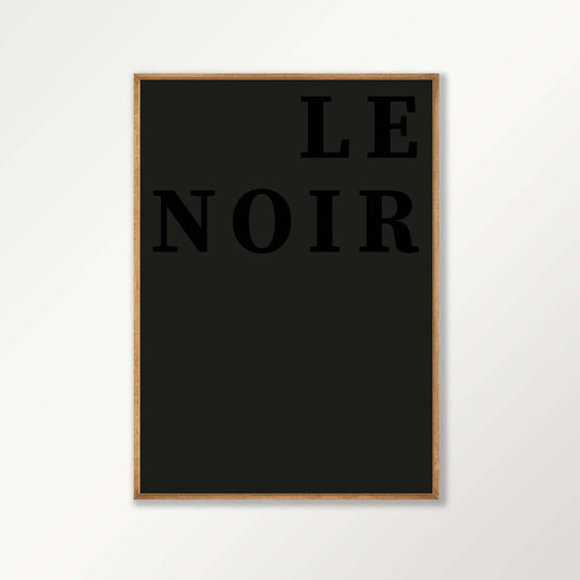 Le Noir | Abstract Noir Gallery Wall