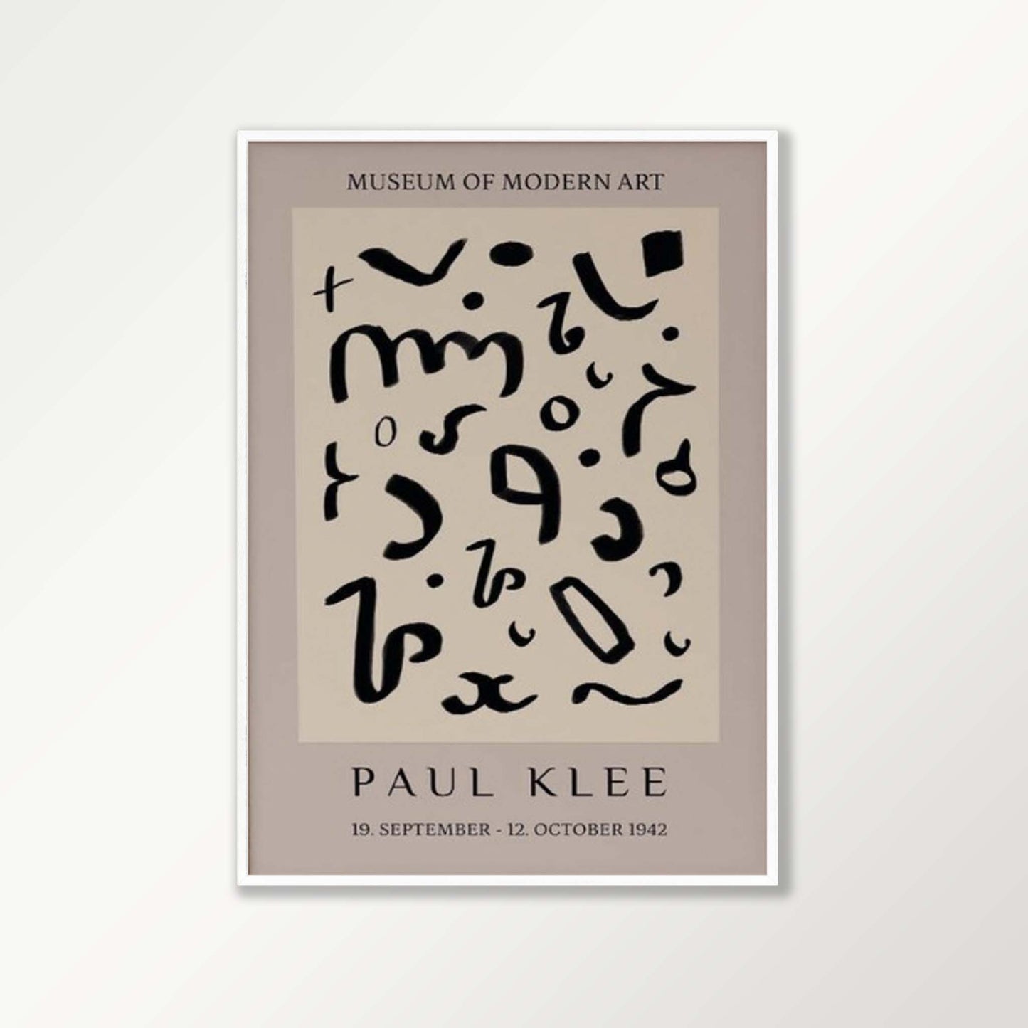 Monogram by Paul Klee