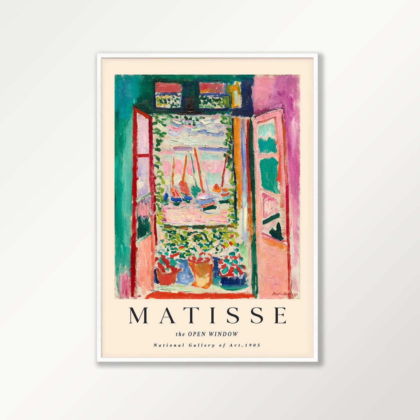 Open Window by Henri Matisse