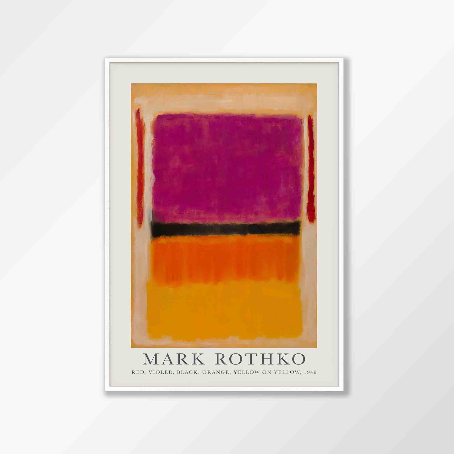 Orange On Purple by Mark Rothko